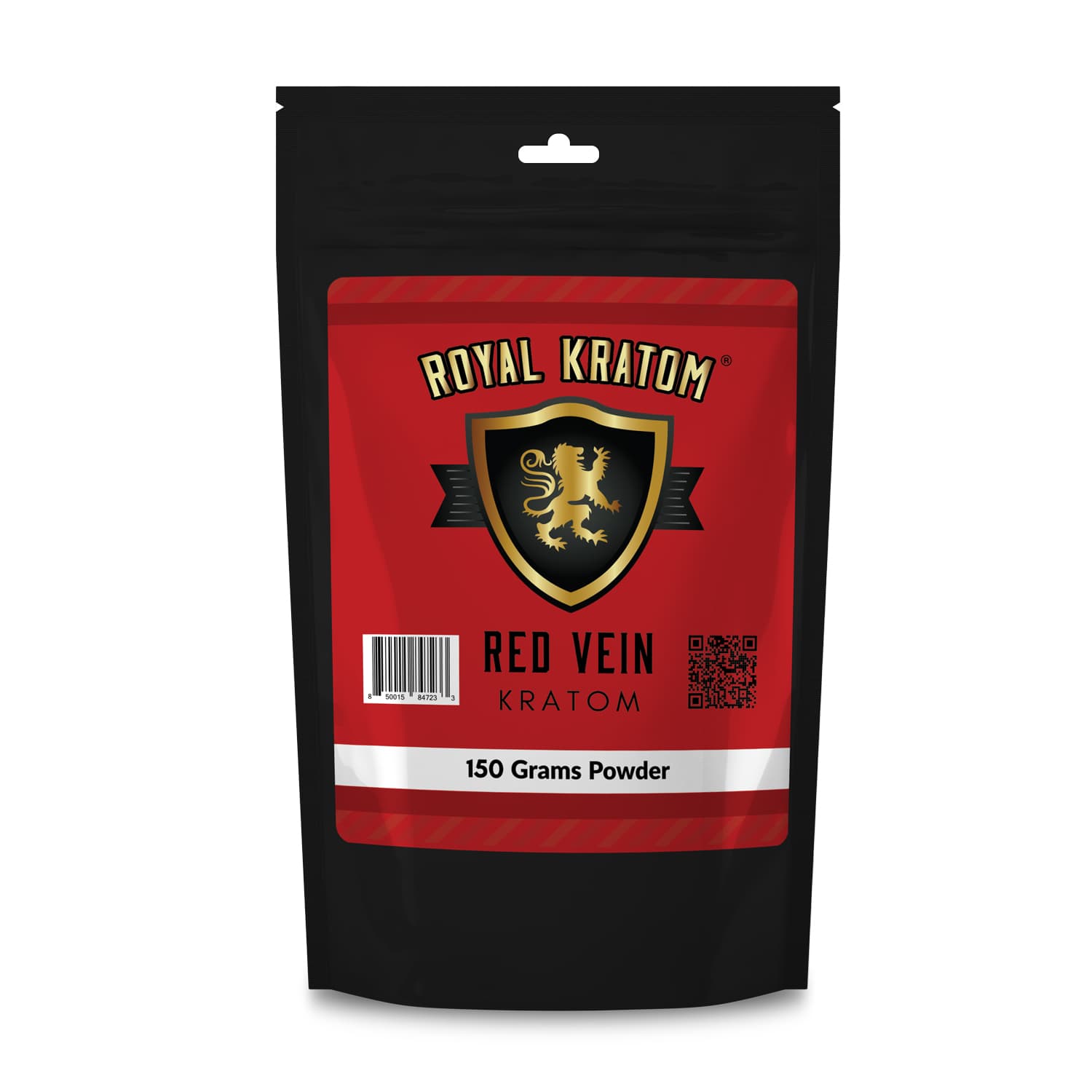 Royal Kratom Red Vein Kratom Powder 150 Grams front of package