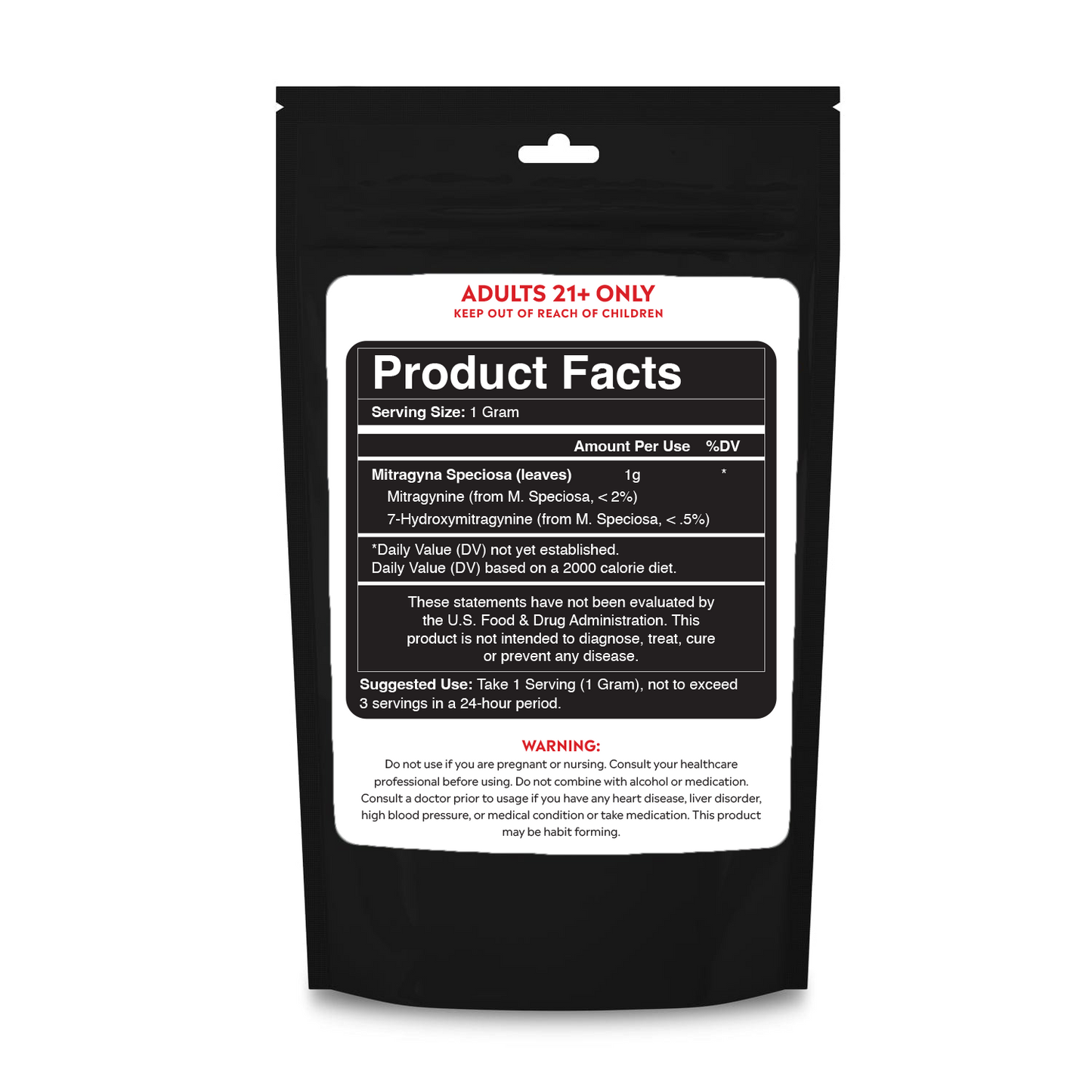 Red Vein Kratom Powder